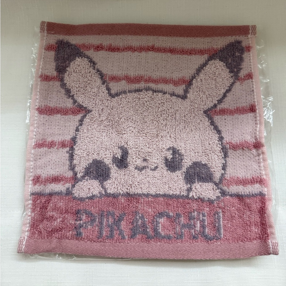 Pokemon Peaceful Place Ichiban Kuji - Pikachu hand towel mini towel